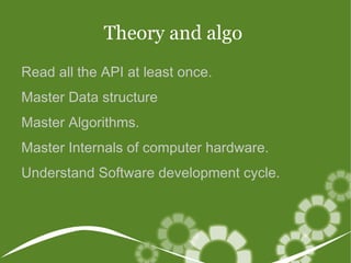 You are done with college/school exercise.