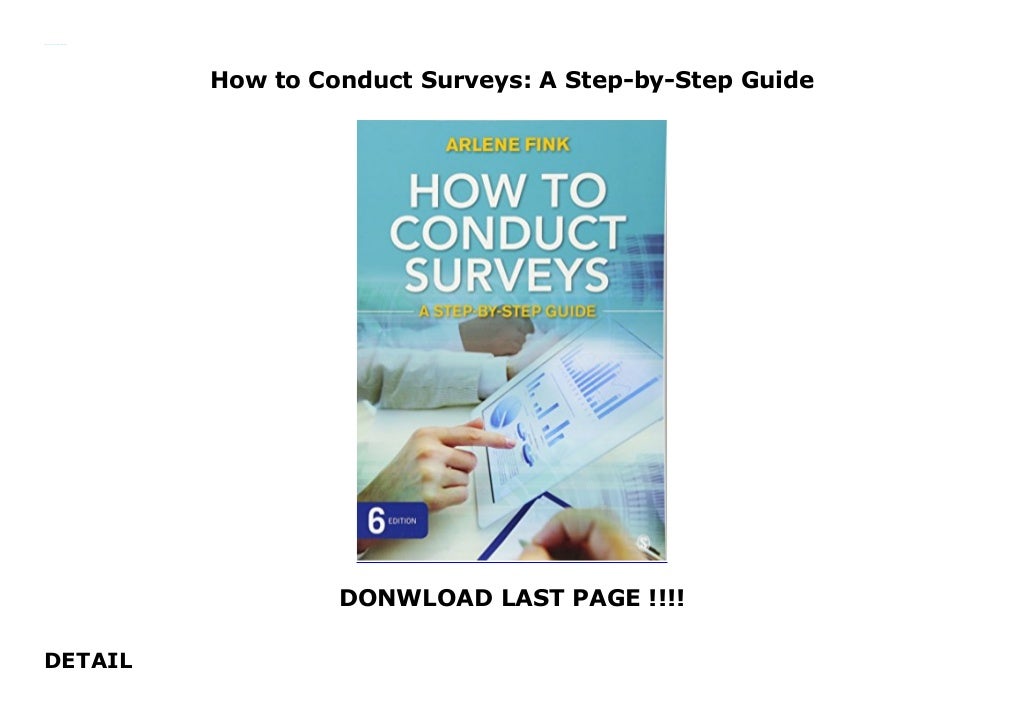 How to Conduct Surveys A StepbyStep Guide