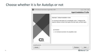 How to Configure the CA Workload Automation System Agent agentparm.txt ...
