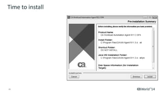 How to Configure the CA Workload Automation System Agent agentparm.txt ...