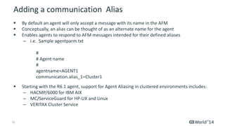 How to Configure the CA Workload Automation System Agent agentparm.txt ...