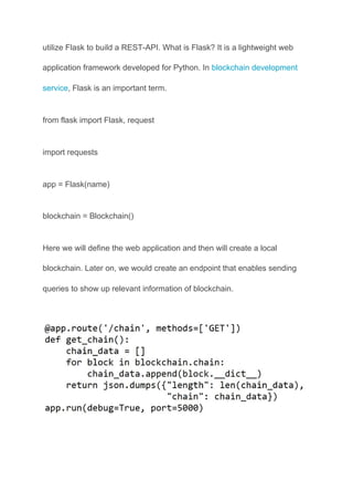 A Comprehensive Guide To Create Blockchain In Python | Blockchain ...
