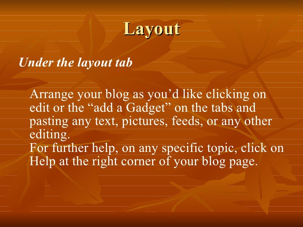 How To Create A Blog