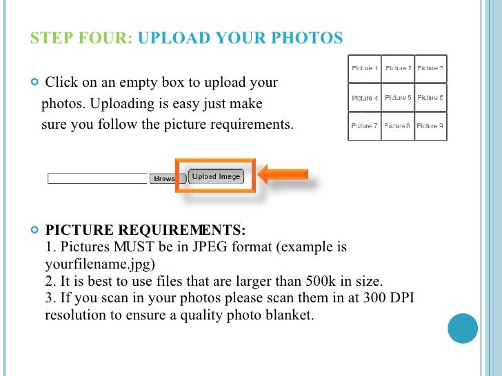 How To Create A Photo Blanket