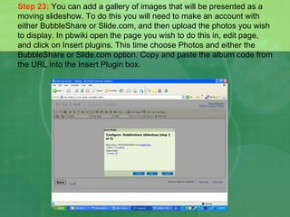 How To Create A Wiki | PPT