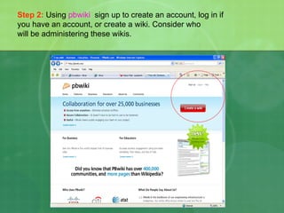 How To Create A Wiki | PPT