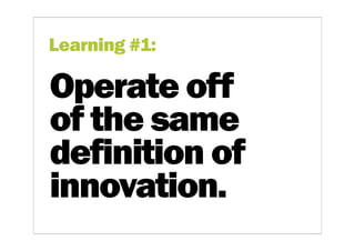 How to Create an Innovation Culture