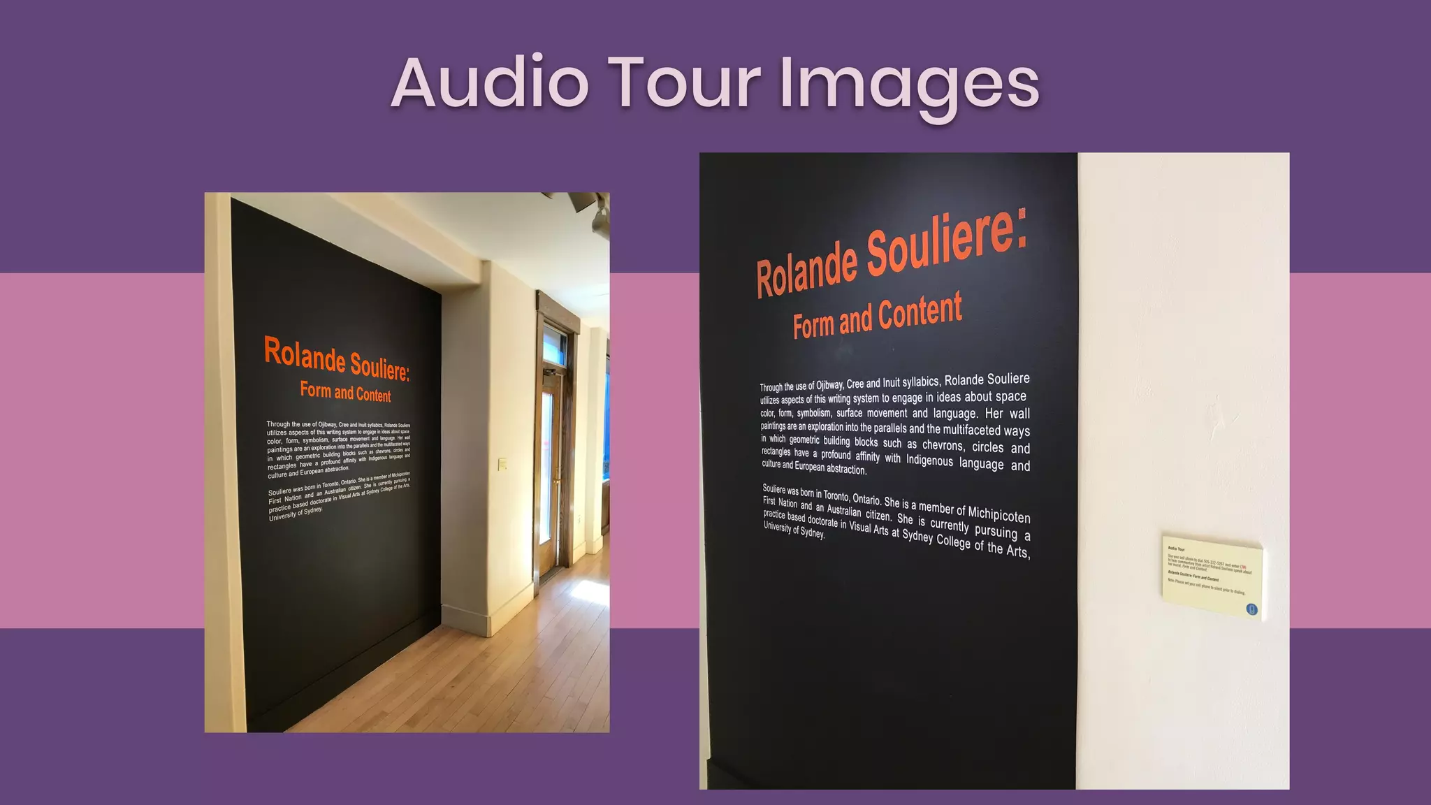 Audio Tour Images
 
