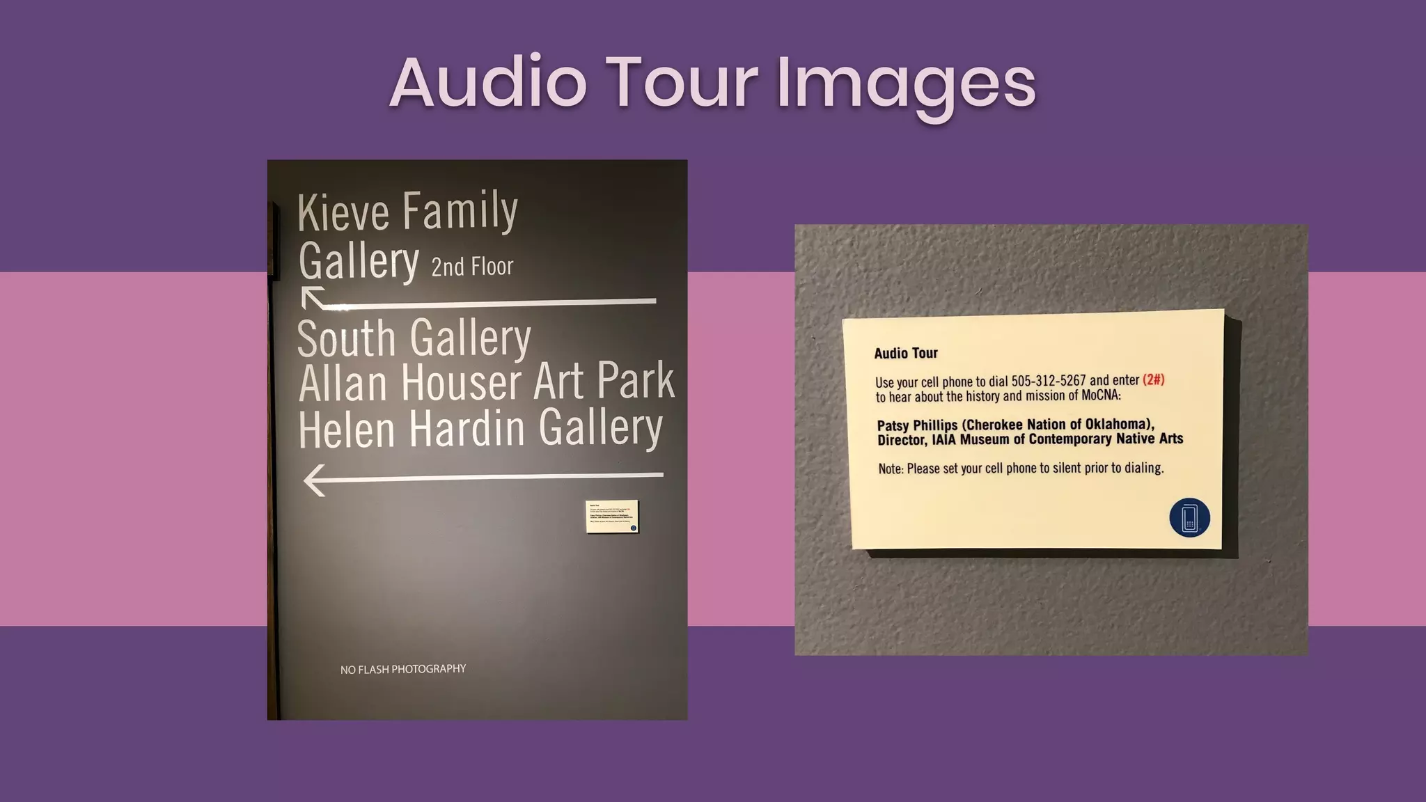 Audio Tour Images
 