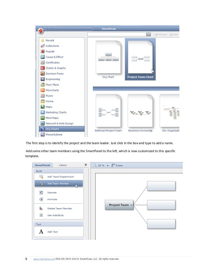 How to Create Org Charts with SmartDraw