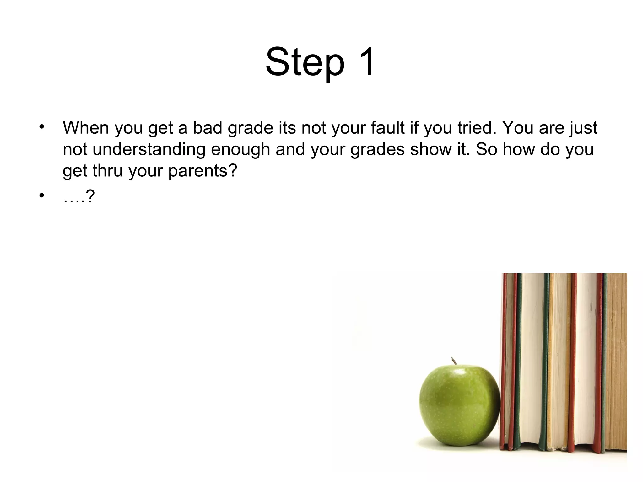 how-to-deal-with-a-bad-report-card-ppt