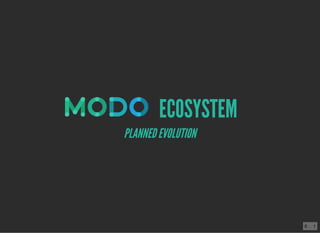     ECOSYSTEM
PLANNEDEVOLUTION
6 . 1
 