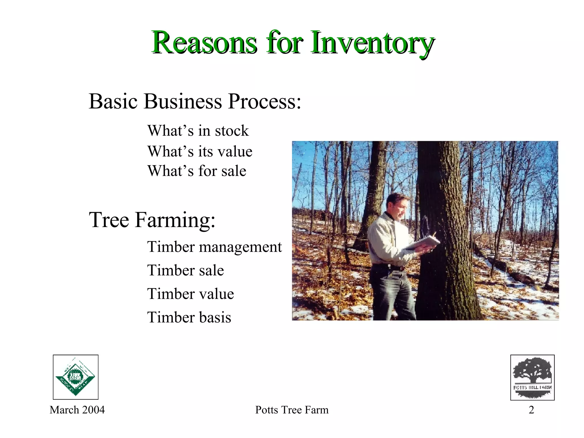 How To Do an Inventory of Your Trees | PPT