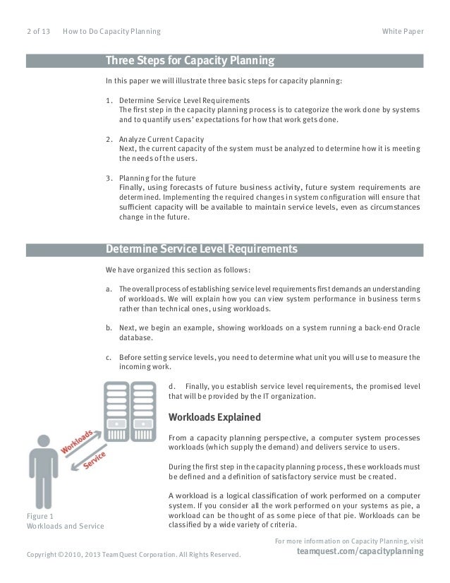 How To Do Capacity Planning How To Do Capacity Planning