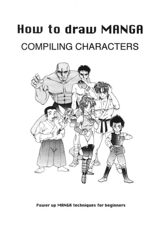 How to draw Manga Anime Super Deformed Pose Collection character variations