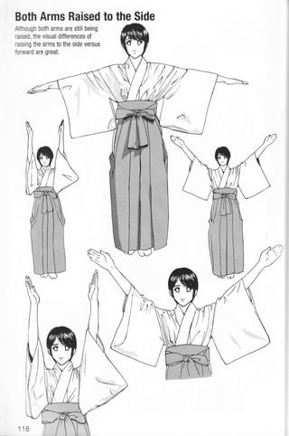 Both Arms Raised to the Side
Although both arms are still being
raised, the visual differences of
raising the arms to the side versus
forward are great.
/t
I
.
 