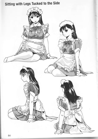 f
ffiting with Legs Tucked to the Side
 