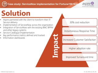 How To Drive A Successful ServiceNow Implementation | PDF
