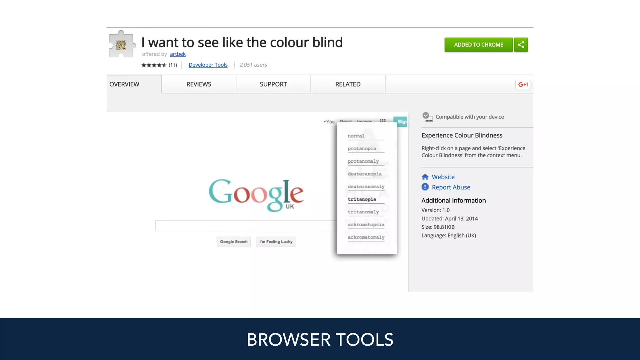 BROWSER TOOLS
 