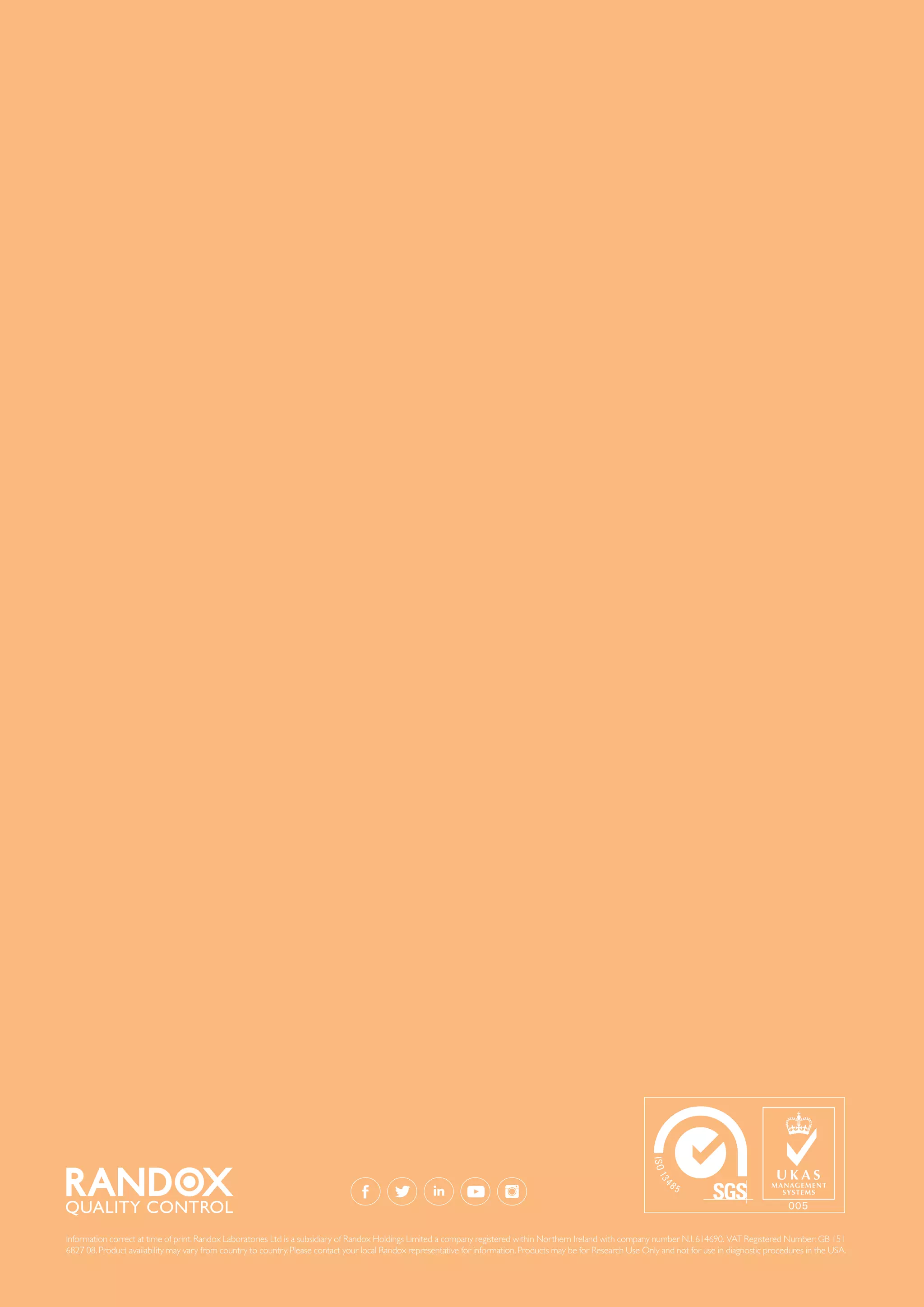 How to establish QC reference ranges Randox QC Educational Guide PDF