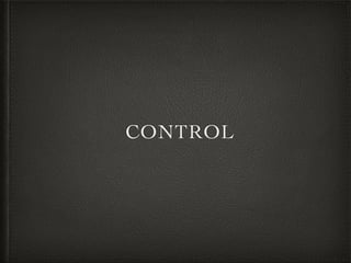 CONTROL 
 