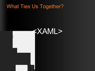 What Ties Us Together? <XAML> 