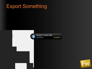Export Something 
