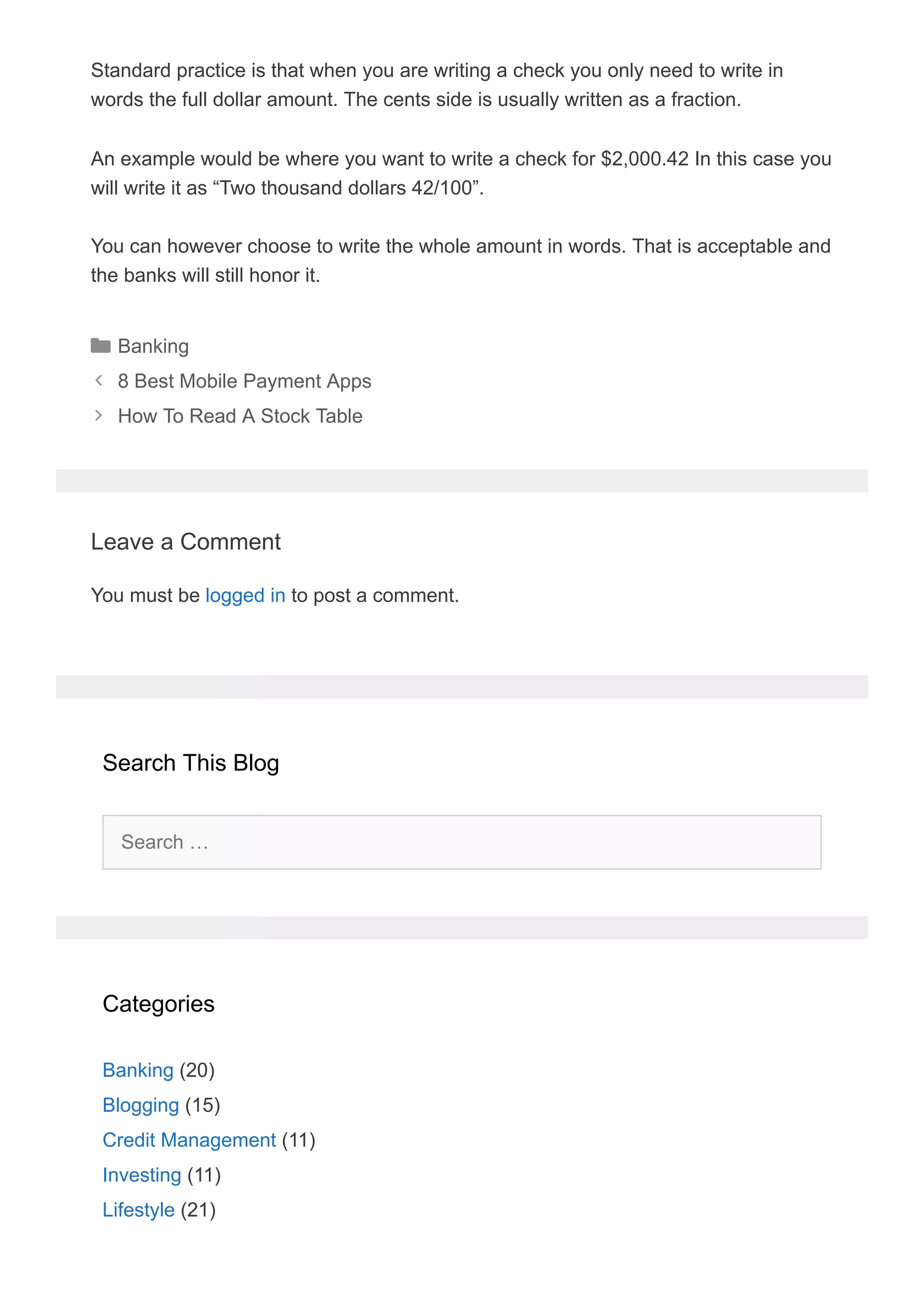 How To Fill Out A Personal Check To Someone