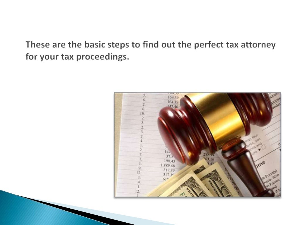How To Find A Competent Tax Attorney?