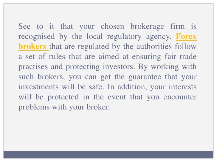 How to find forex broker