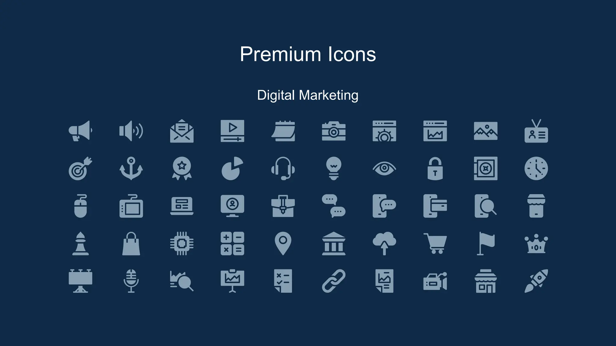 Digital Marketing
Premium Icons
 