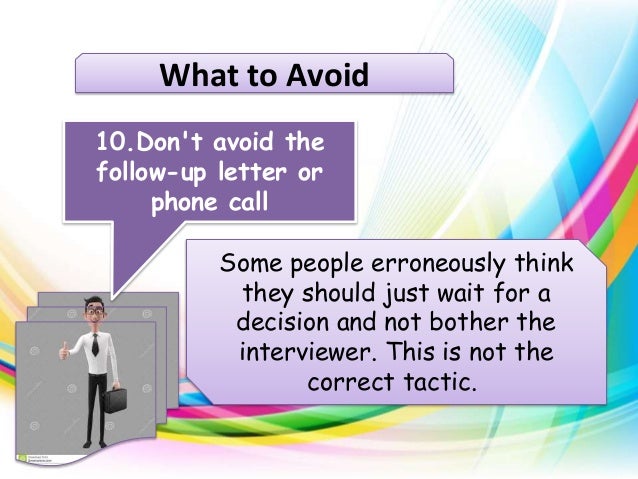 interview follow up phone call