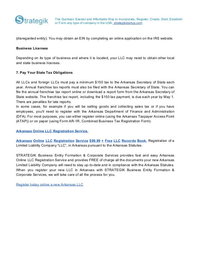 How To Start An Llc Starting Your Own Llc Is Easy