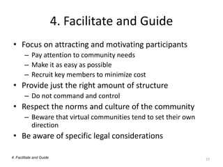 David Hinds - How To Grow A Vibrant Virtual Community 19jan09