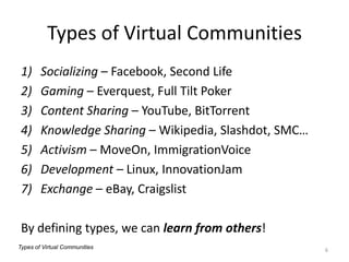 David Hinds - How To Grow A Vibrant Virtual Community 19jan09