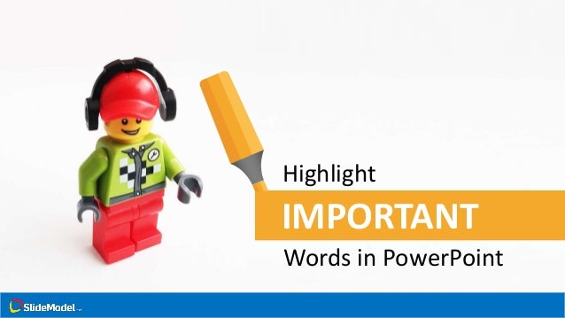How to highlight text in powerpoint
