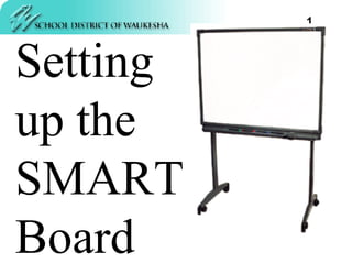 Setting up the SMART Board 