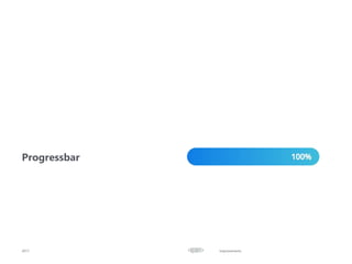 Improvements
Progressbar
2017
 