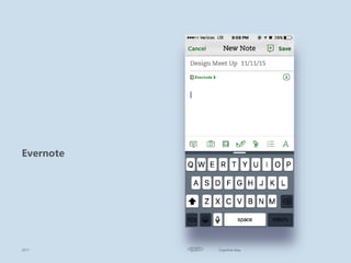 Cognitive Easy
Evernote
2017
 