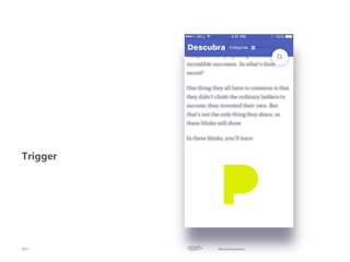 Microinteractions
Trigger
2017
 