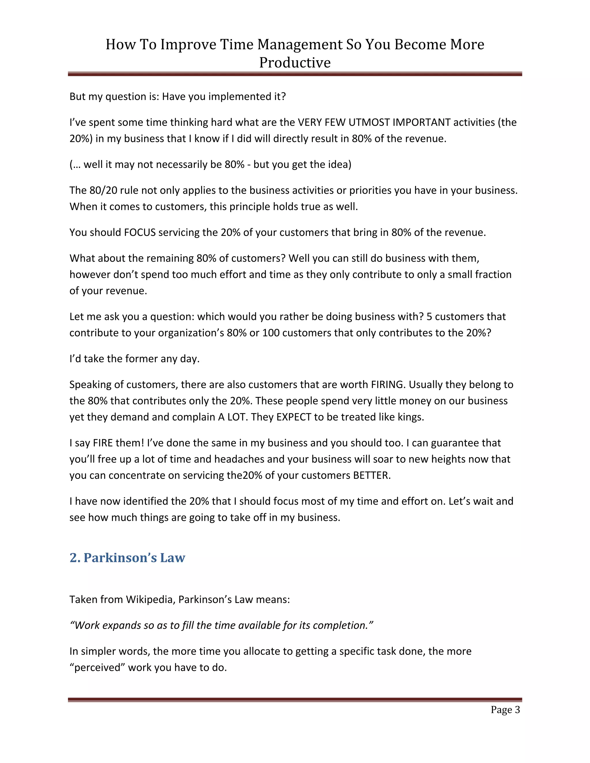 How to-improve-time-management lketyaj37t | PDF | Email | Internet