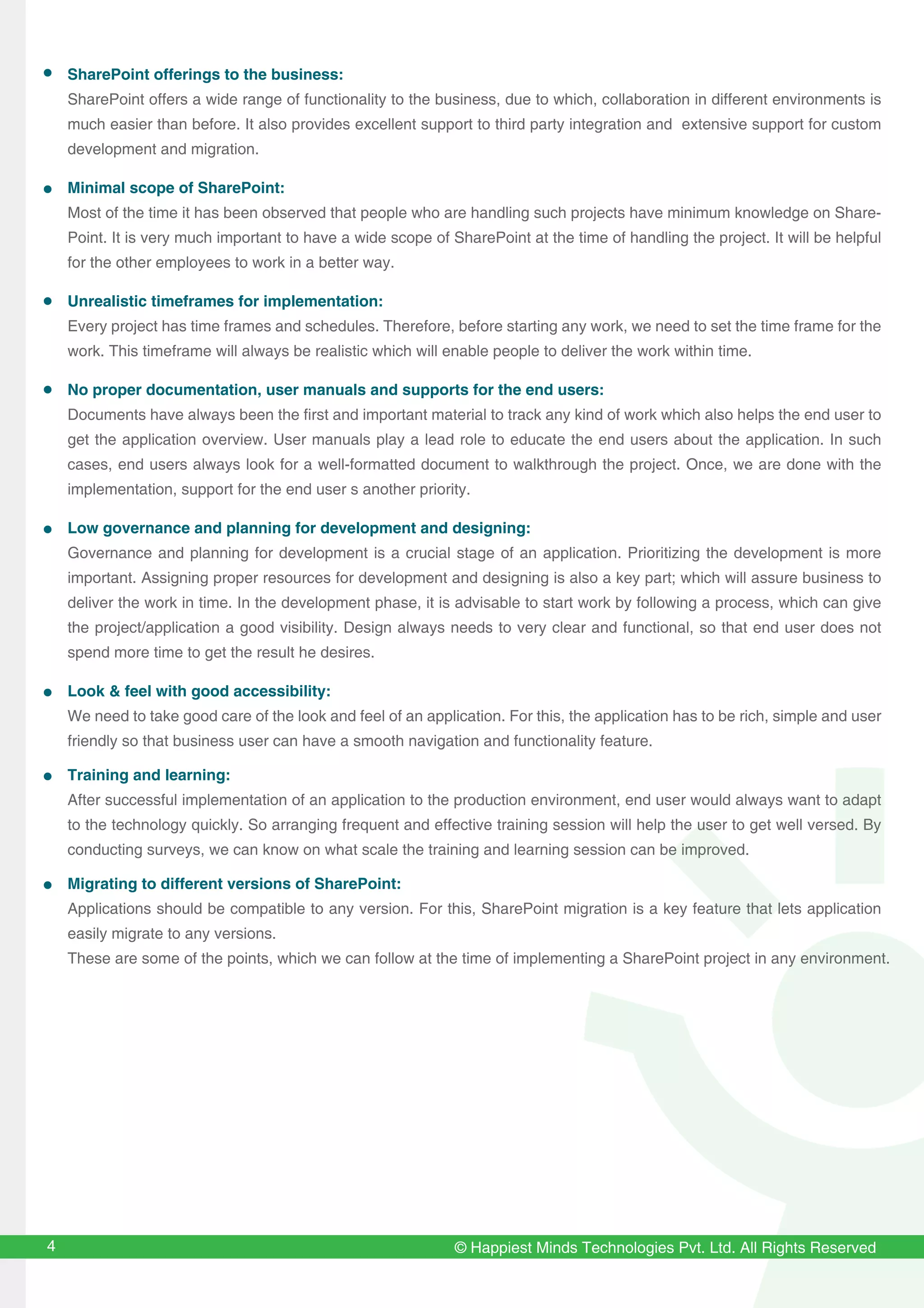 Whitepaper: How to Increase User Adoption for SharePoint Sites ...