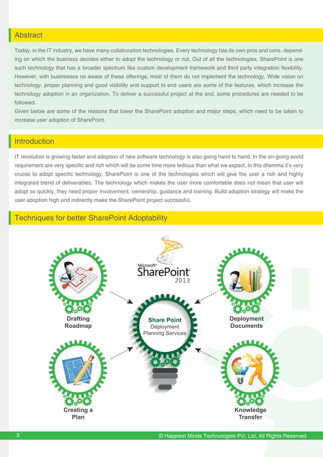 Whitepaper: How to Increase User Adoption for SharePoint Sites ...