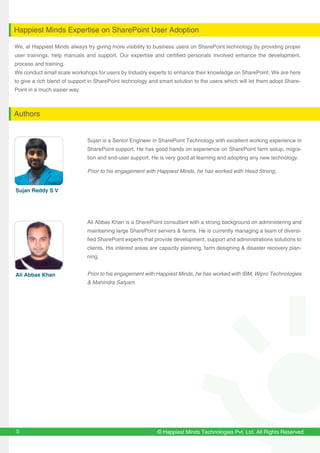Whitepaper: How to Increase User Adoption for SharePoint Sites ...