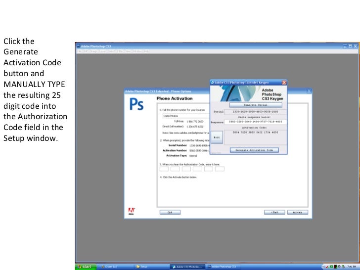 Adobe photoshop cs3 authorization code generator free download. software