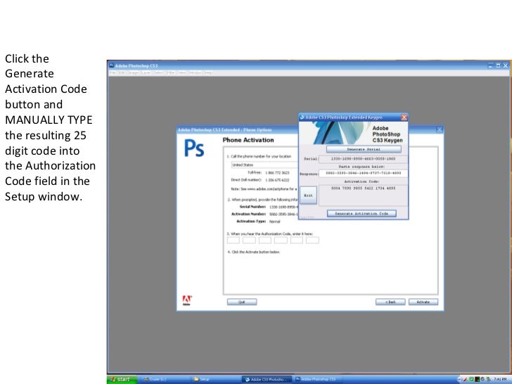 adobe activation photoshop cs3