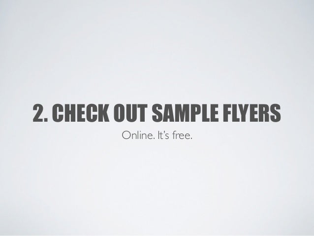 software to make a flyer
