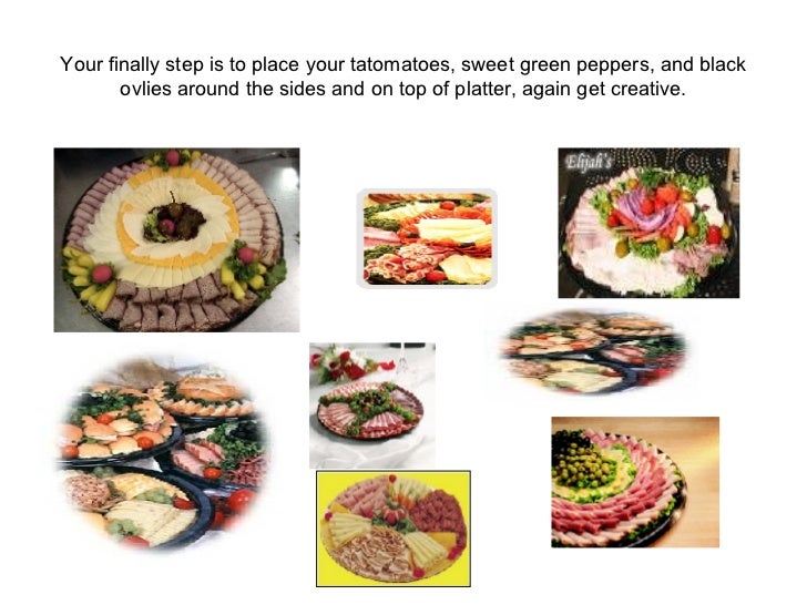 How to make a meat and cheese deli tray.