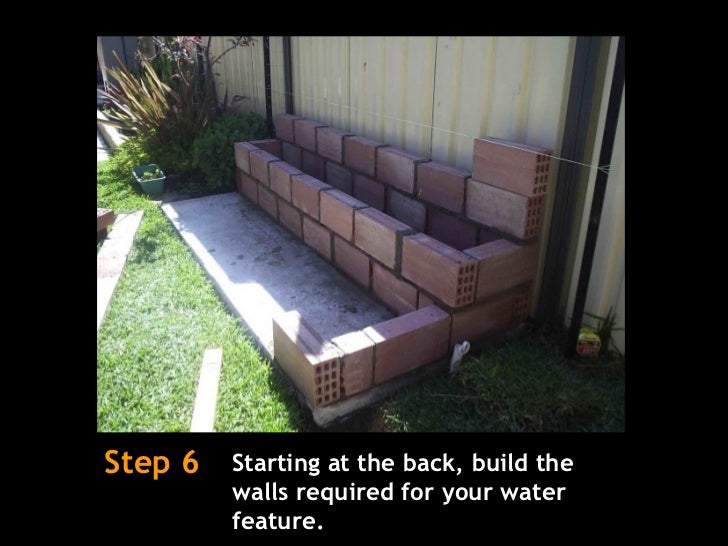 How to Make a Water Feature