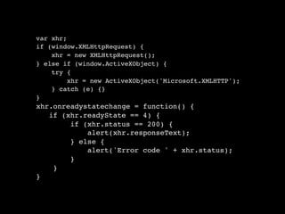 How to make Ajax Libraries work for you